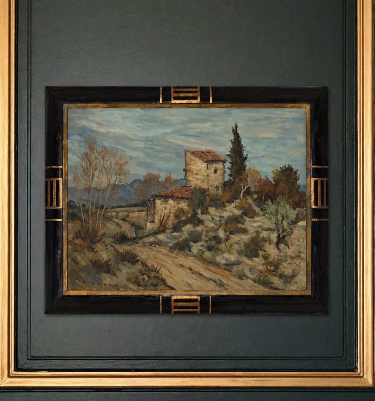 Paysage de Provence – Robert Rouard (XXe siècle) 