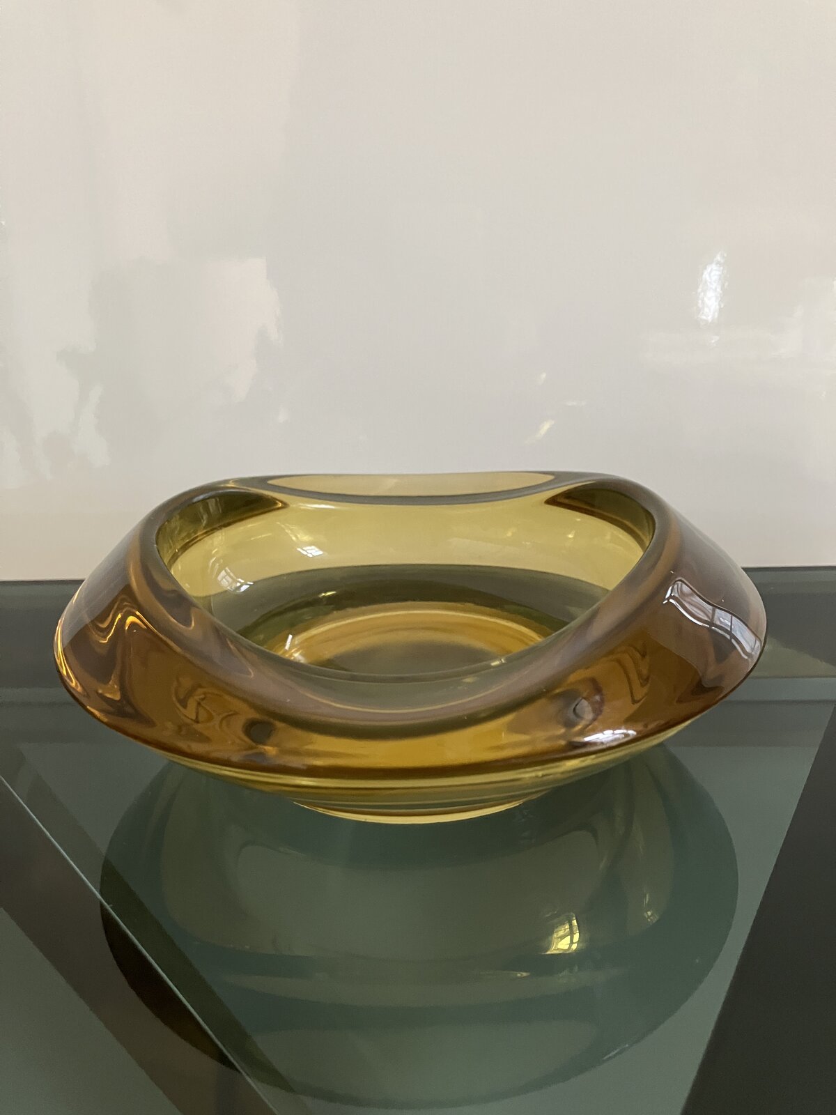 Vide-poche / cendrier – style Murano sommerso – années 70 