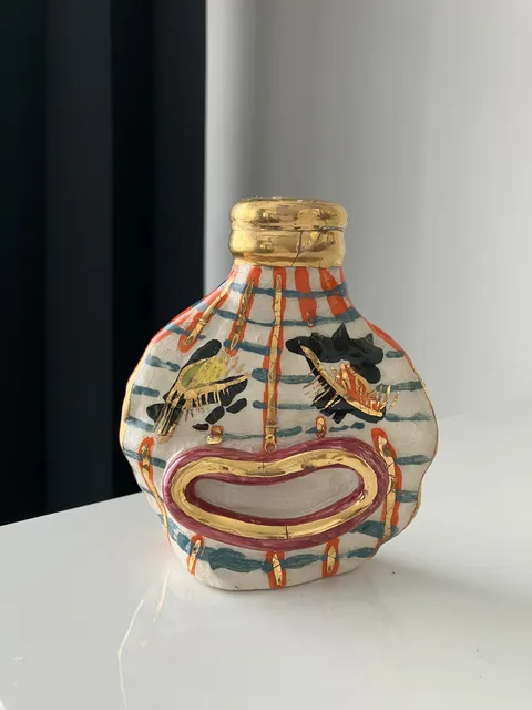 Bougeoir céramique - Emile Degorce-Dumas