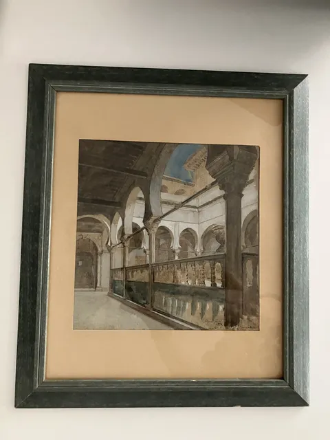 Aquarelle orientaliste - Gustave Désiré BOURNICHON