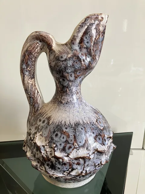 Pichet en céramique - Marius Giuge  Vallauris